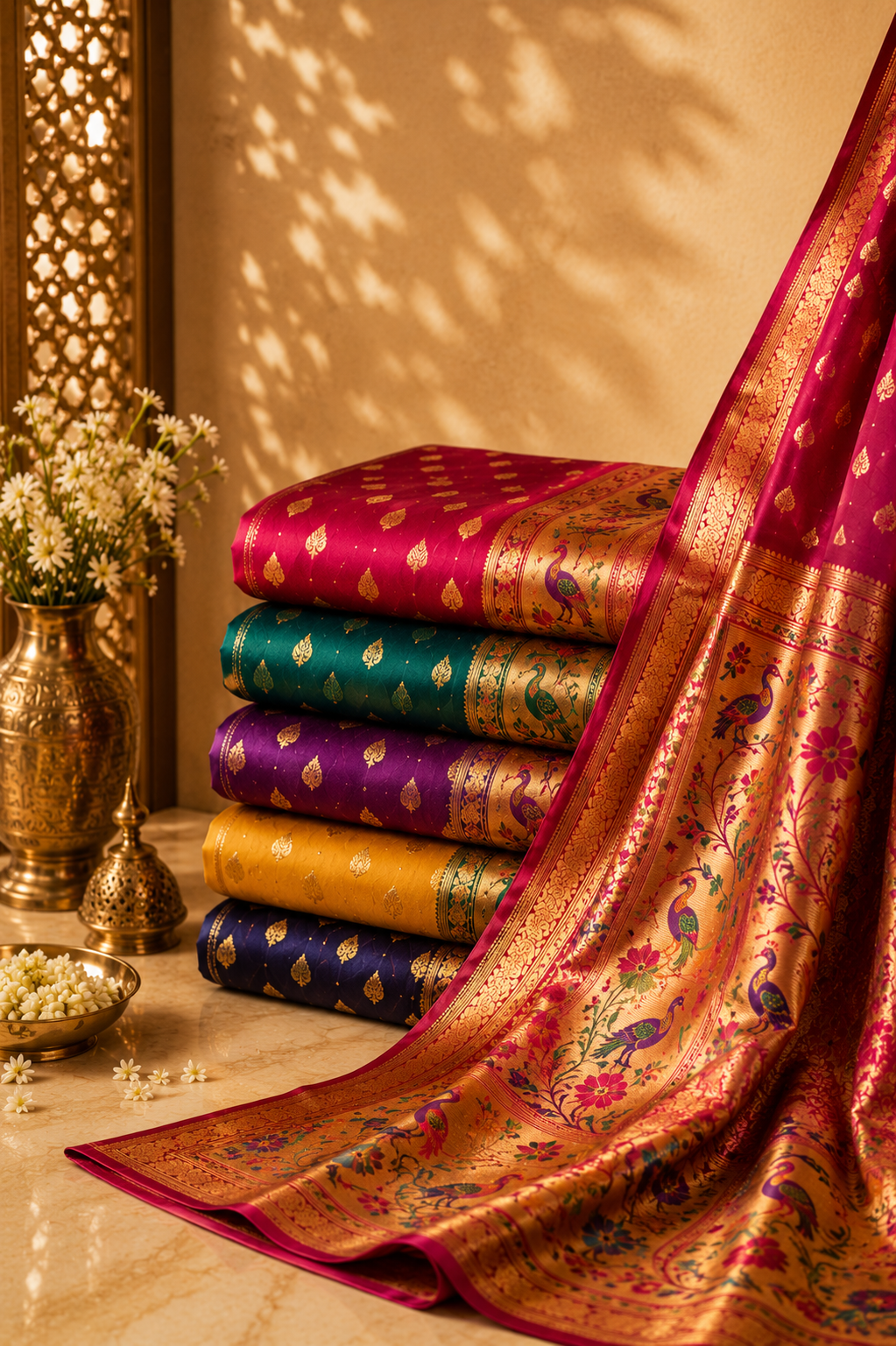 Maharashtrian Paithani Saree